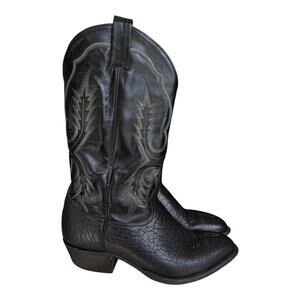Tony Lama Bullhide Western Cowboy Boot men size 9.5 D
